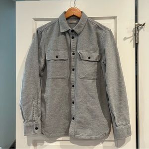 Everlane Gray Shirt Jacket